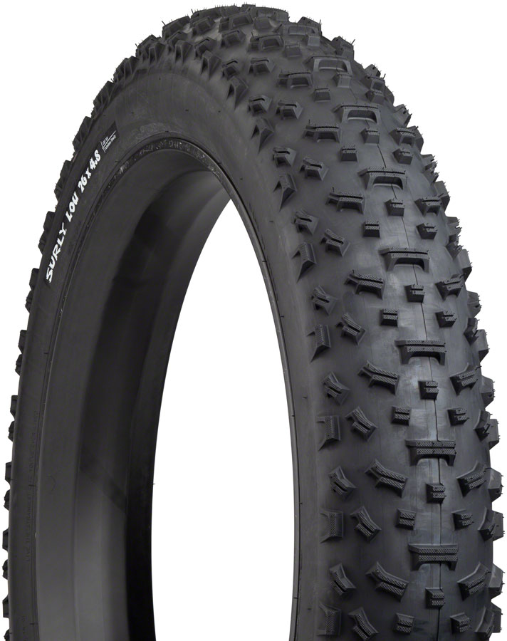 Surly Lou Tire - 26 x 4.8, Tubeless, Folding, Black, 120tpi 