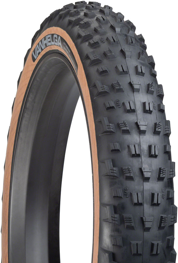 45NRTH Vanhelga Tire - 26 x 4.2, Tubeless, Folding, Tan, 60 TPI






