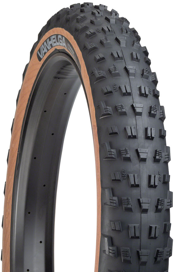 45NRTH Vanhelga Tire - 27.5 x 4, Tubeless, Folding, Tan, 60 TPI 