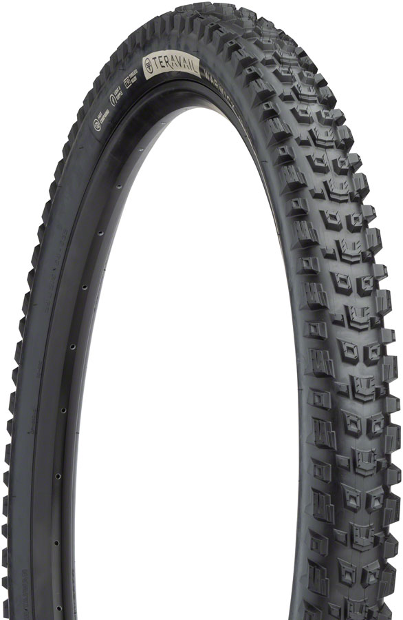 Teravail Warwick Tire - 29 x 2.5, Tubeless, Folding, Black, Light and Supple, Fast Compound 