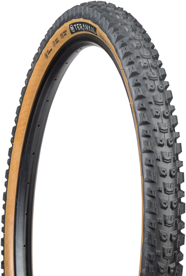 Teravail Warwick Tire - 29 x 2.3, Tubeless, Folding, Tan, Light and Supple, Fast Compound 