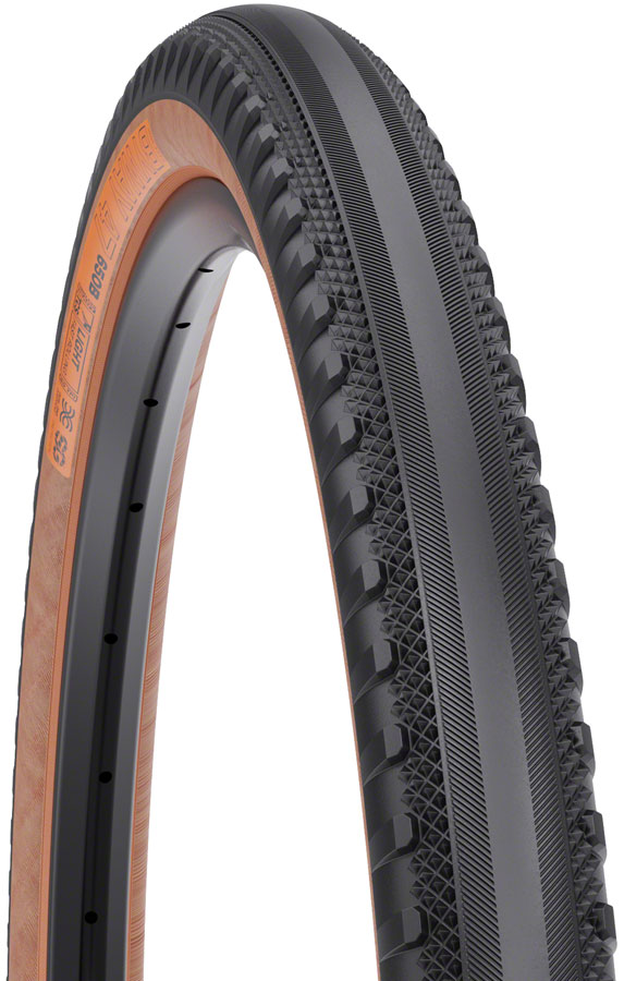 WTB Byway Tire - 650b x 47, TCS Tubeless, Folding, Black/Tan, Light/Fast Rolling, Dual DNA, SG