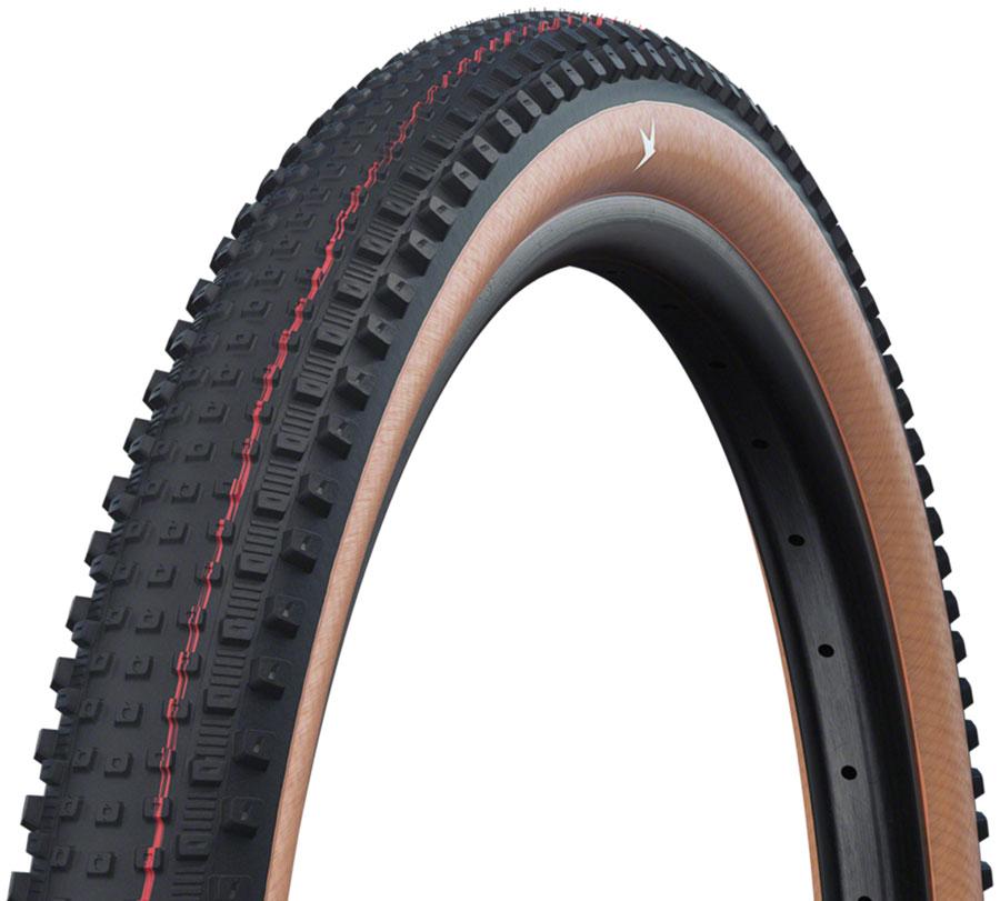 Schwalbe Rick XC Pro Tire - 29 x 2.40, Tubeless, Folding, Black/Transparent, Evolution Line, Pro, Addix SpeedGrip