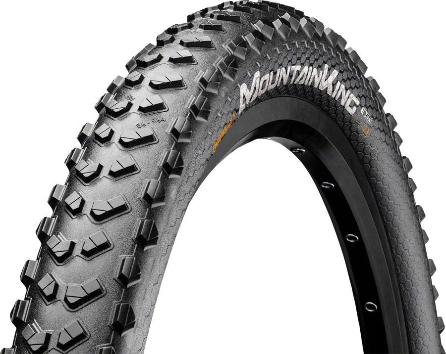 Continental Mountain King Tire - 26 x 2.30, Clincher, Wire, Black, E25