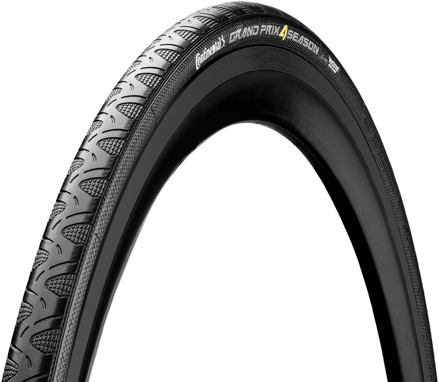 Continental Grand Prix 4-Season Tire - 700 x 23, Clincher, Folding, Black, Vectran Breaker, DuraSkin