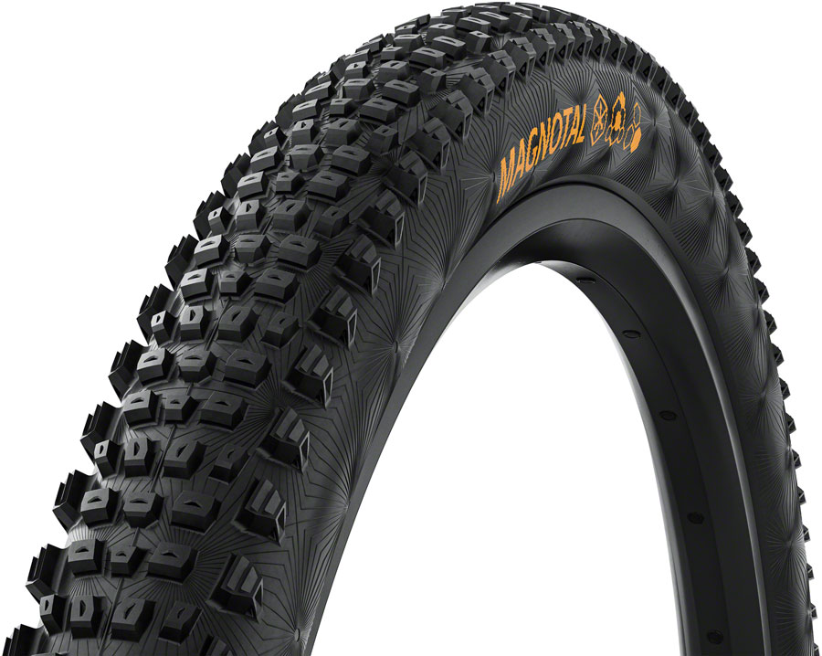 Continental Magnotal Tire - 27.5 x 2.40, Tubeless, Folding, Black, Grip, Trail Casing, E25