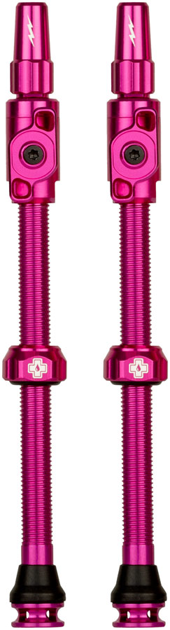Muc-Off Big Bore Lite Tubeless Valve Stems - 3XLarge, 80mm, Pink