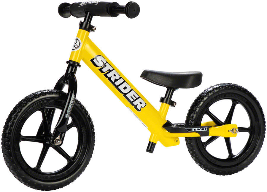 Strider 12 Sport Balance Bike: Yellow






