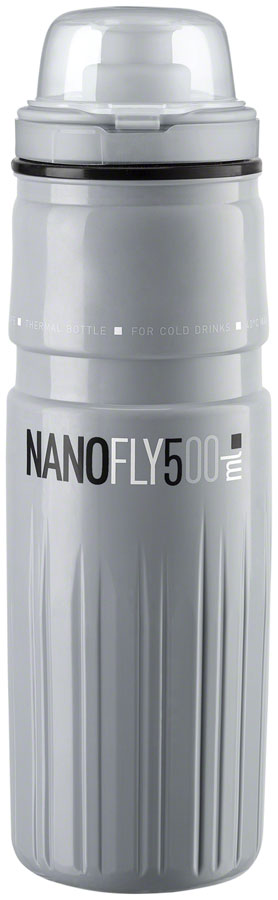 Elite Nanofly Insulated Water Bottle - 500ml, Gray