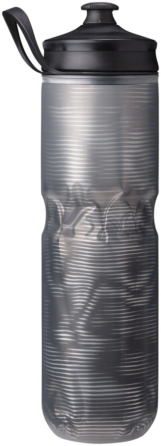 Hydrapak Polar Sport Pulse Insulated Water Bottle - 24oz, Black