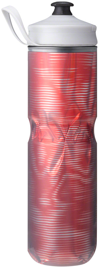 Hydrapak Polar Sport Pulse Insulated Water Bottle - 24oz, Red
