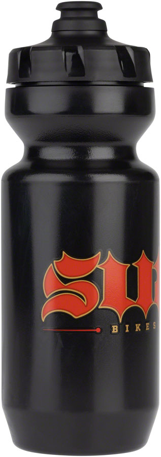 Surly Born to Lose Water Bottle - Black/Red, 22oz 
