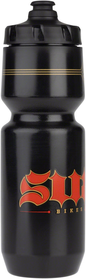 Surly Born to Lose Water Bottle - Black/Red, 26oz 