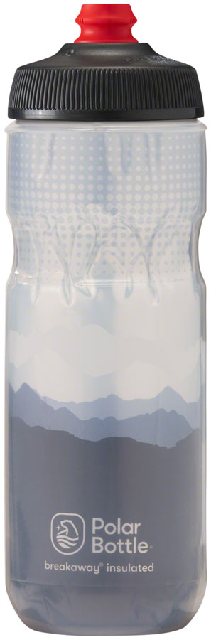 Polar Bottles Breakaway Insulated Dawn To Dusk Water Bottle - Charcoal/White, 20oz