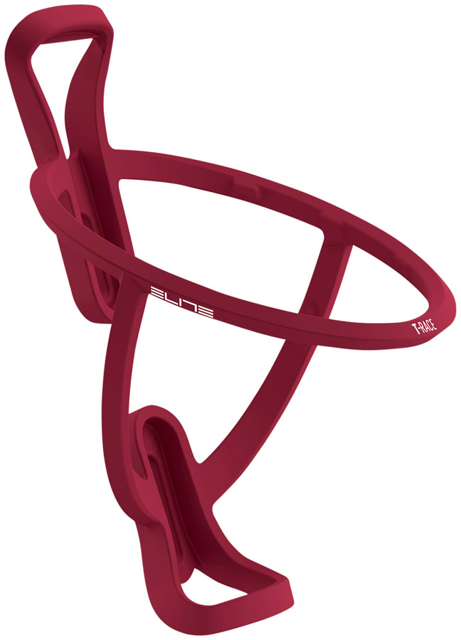Elite T-Race Water Bottle Cage - Soft Touch, Amaranth/Red 