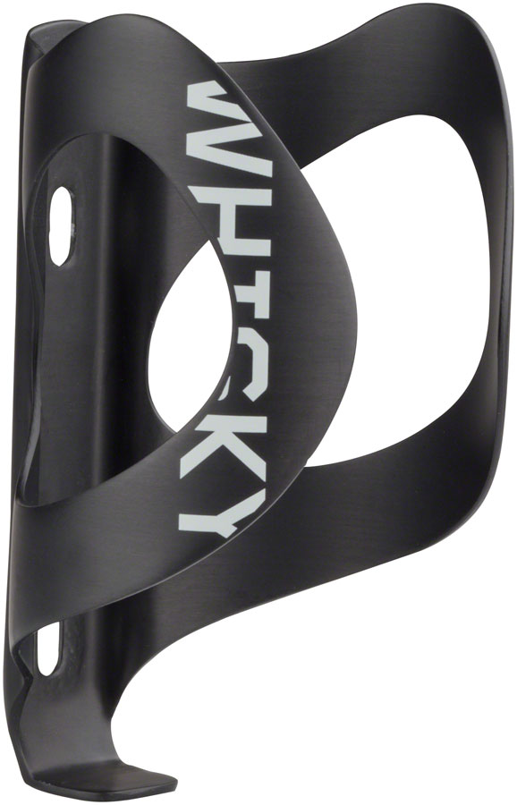 WHISKY No.9 C1 Carbon Water Bottle Cage - Top Entry, Matte Black 