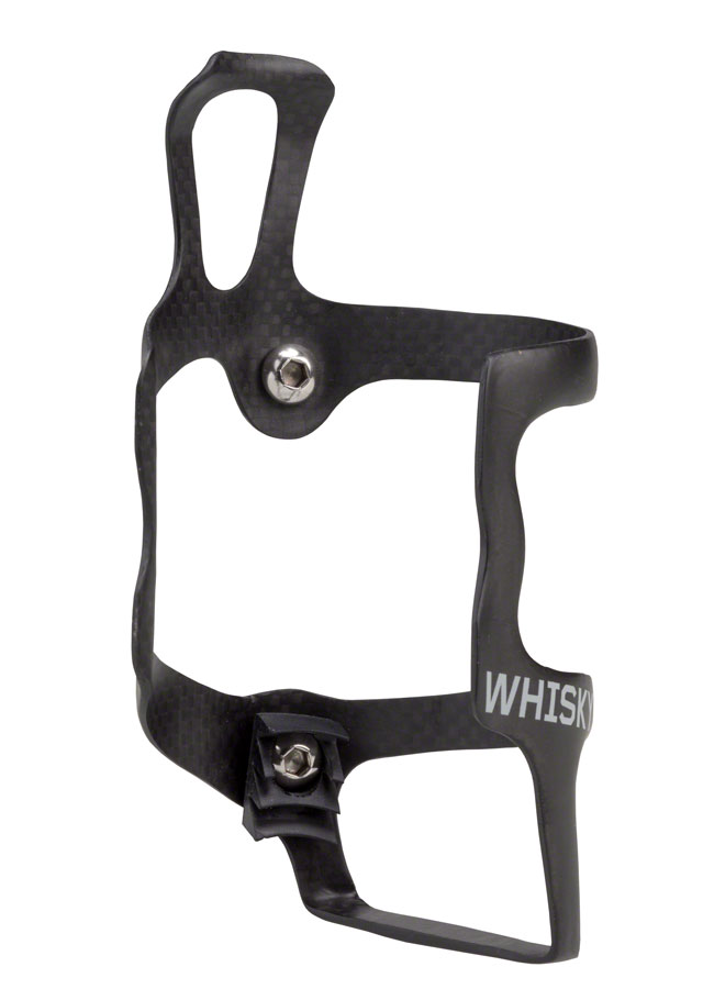 WHISKY No.9 SEL Carbon Water Bottle Cage - Left Side Entry, Matte Black 