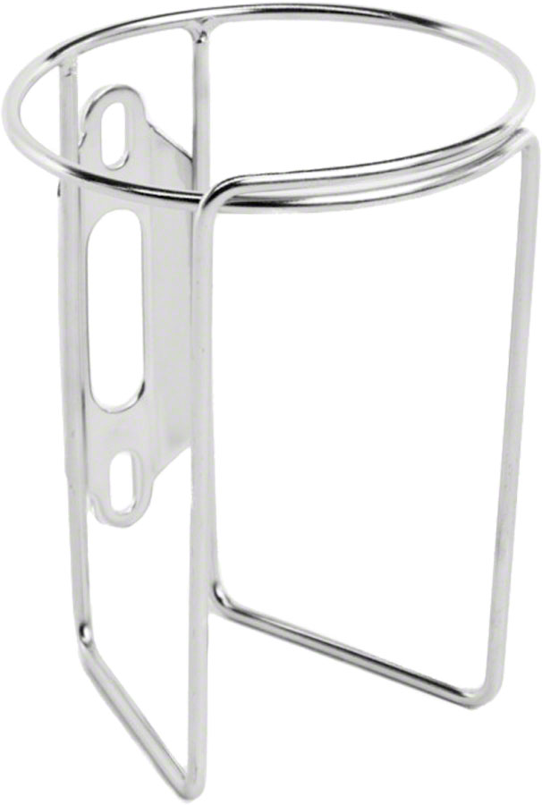 Velo Orange Retro Water Bottle Cage without Tab: Polish Stainless






