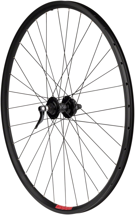 Sta-Tru Double Wall Front Wheel - 700c, QR, 9 x 100mm, Disc Brake, Black, 21i