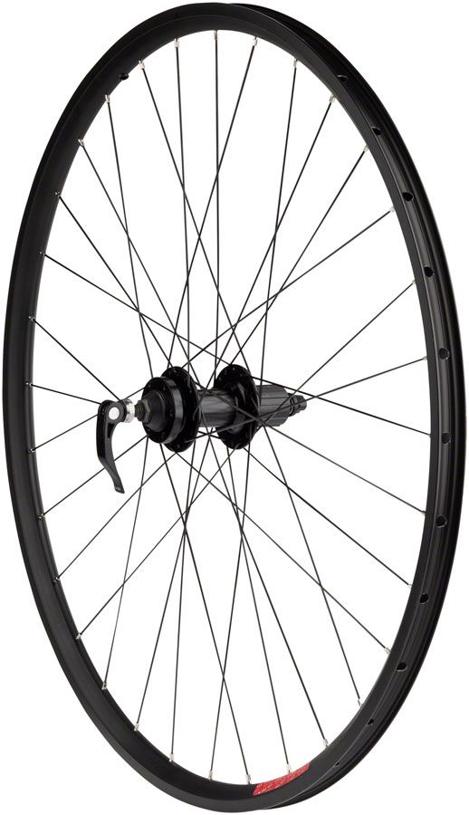 Sta-Tru Double Wall Rear Wheel - 700c, QR, 10 x 135mm, HG 8/9/10/11-Speed MTN, Black, 21i
