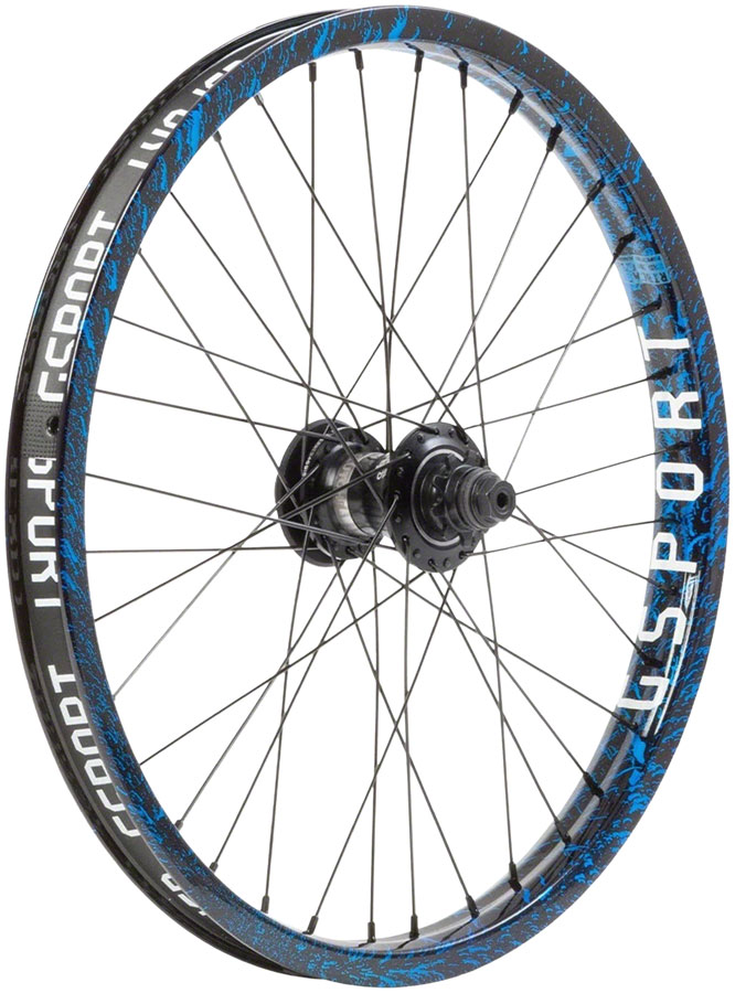 G Sport Elite Rear Wheel - 20", Freecoaster, Blue Blood, RHD