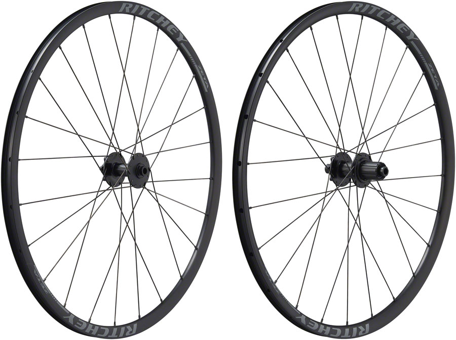 Ritchey Comp Zeta Wheelset - 700c, 12 x 100mm, 12 x 142mm, 6-Bolt, HG11 Road, Black