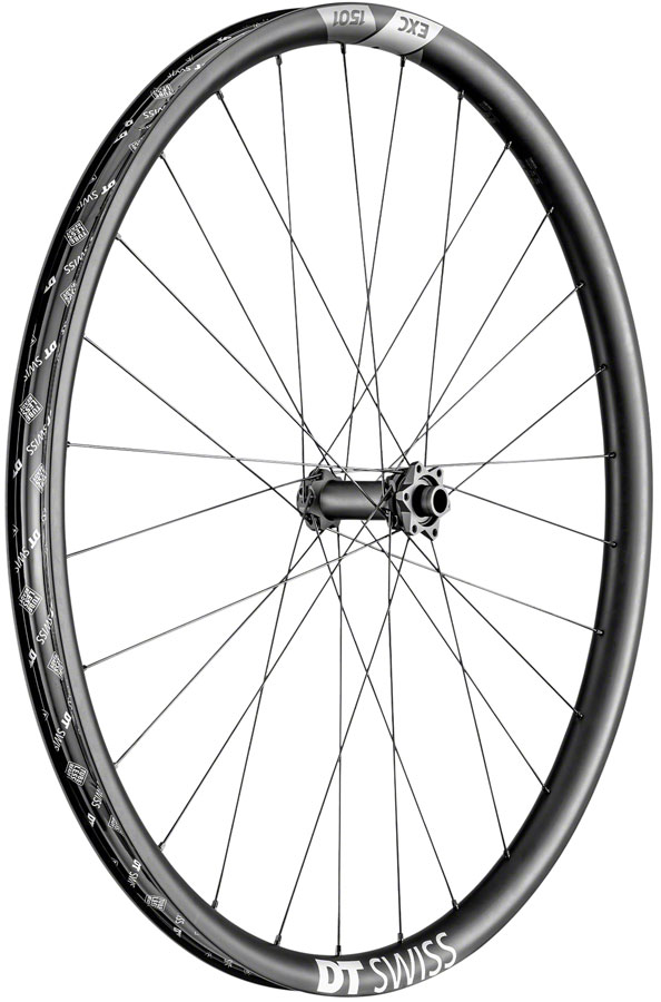 DT Swiss EXC 1501 Spline One Front Wheel - 27.5", 15 x 110mm Boost, 6-Bolt, Black 