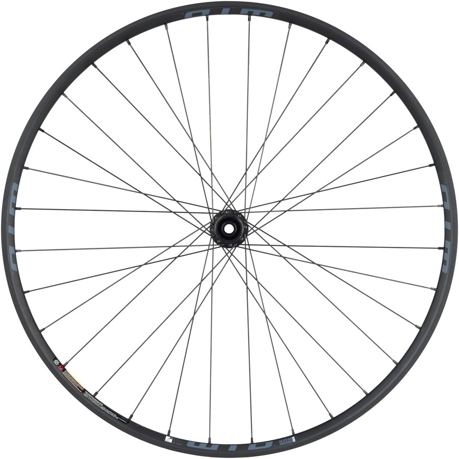 Quality Wheels BearPawls / WTB KOM i23 Front Wheel - 700c, 12 x 100mm, Center-Lock, Black






