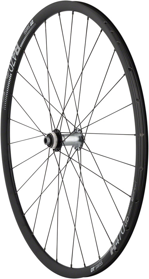 Quality Wheels Ultegra/DT R470db Front Wheel - 700, 12 x 100mm, Center-Lock, Black, 28H