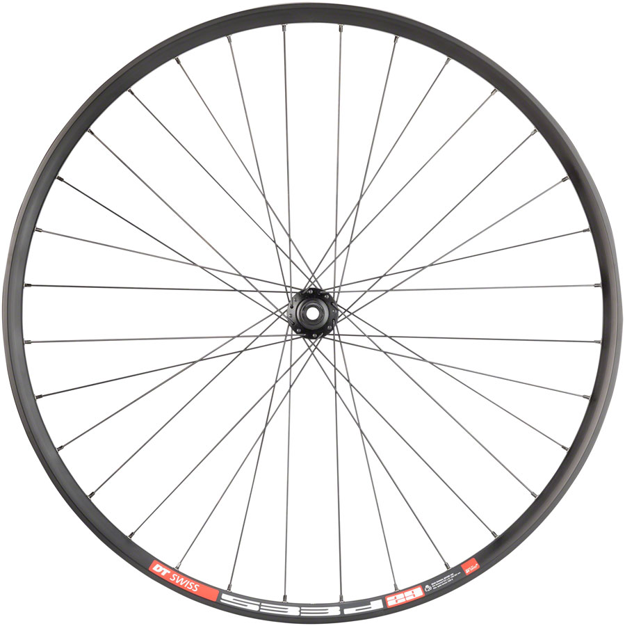 Quality Wheels 105/DT 533d Front Wheel - 29", 12 x 100mm, Center-Lock, Black
