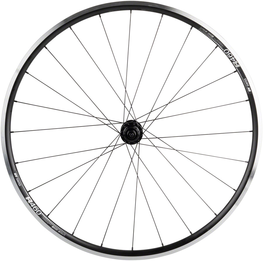 Quality Wheels DT 240/DT R460 Rear Wheel - 700, QR x 130mm, Rim Brake, HG 11 Road, Black, 24H