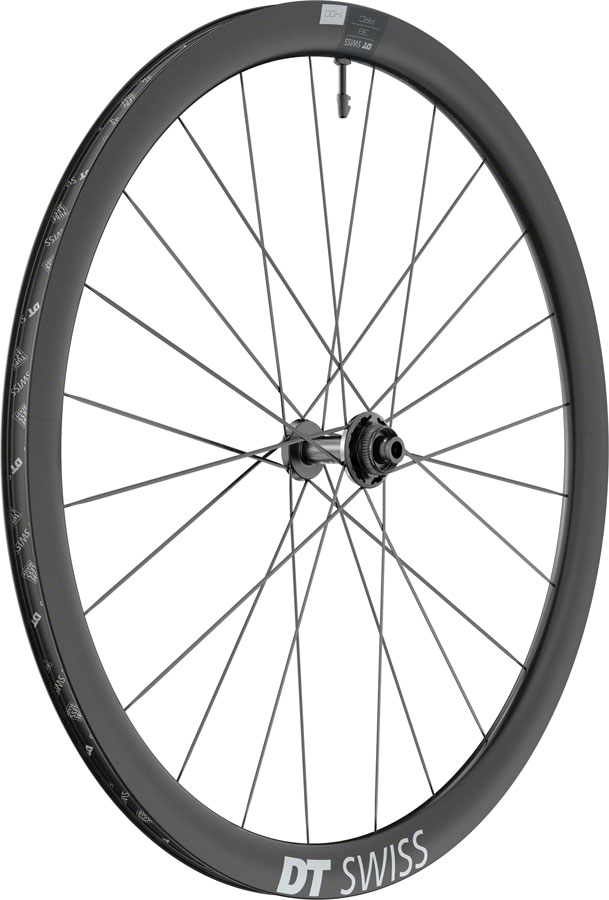 DT Swiss ARC 1400 DiCut 38 Front Wheel - 700, 12 x100mm, Center-Lock, Black