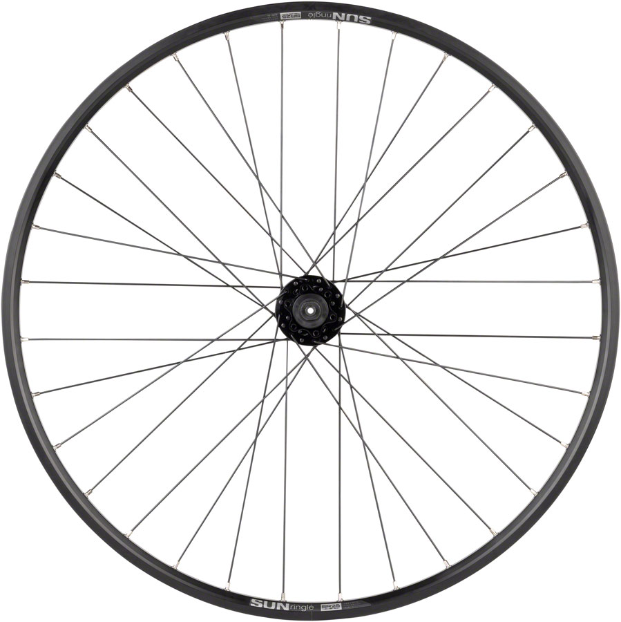 Quality Wheels Value Double Wall Series Disc Rear Wheel - 27.5", QR x 135mm, 6-Bolt/Rim, HG, Black, 32H
