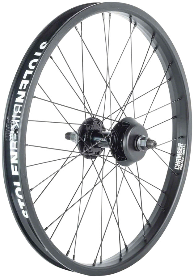 Stolen Rampage Pro Rear Wheel - 20", 14 x 110mm, Rim Brake, Cassette, Black, 9T LHD 