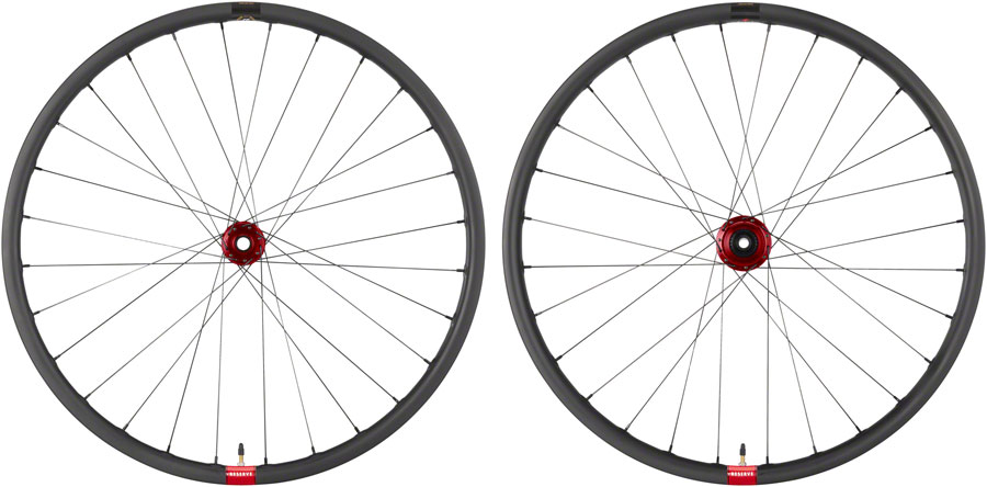 Reserve Wheels Reserve 31 DH Wheelset - 27.5", 20 x 110/12 x 157, 6-Bolt, HG, Black, Chris King