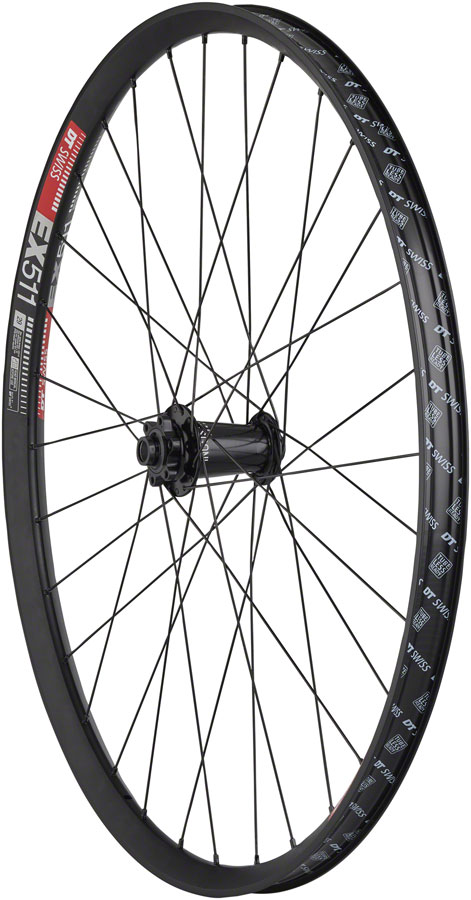 Quality Wheels Industry Nine Hydra / DT Swiss EX511 Front Wheel - 29", 15 x 110mm, 6-Bolt, Black