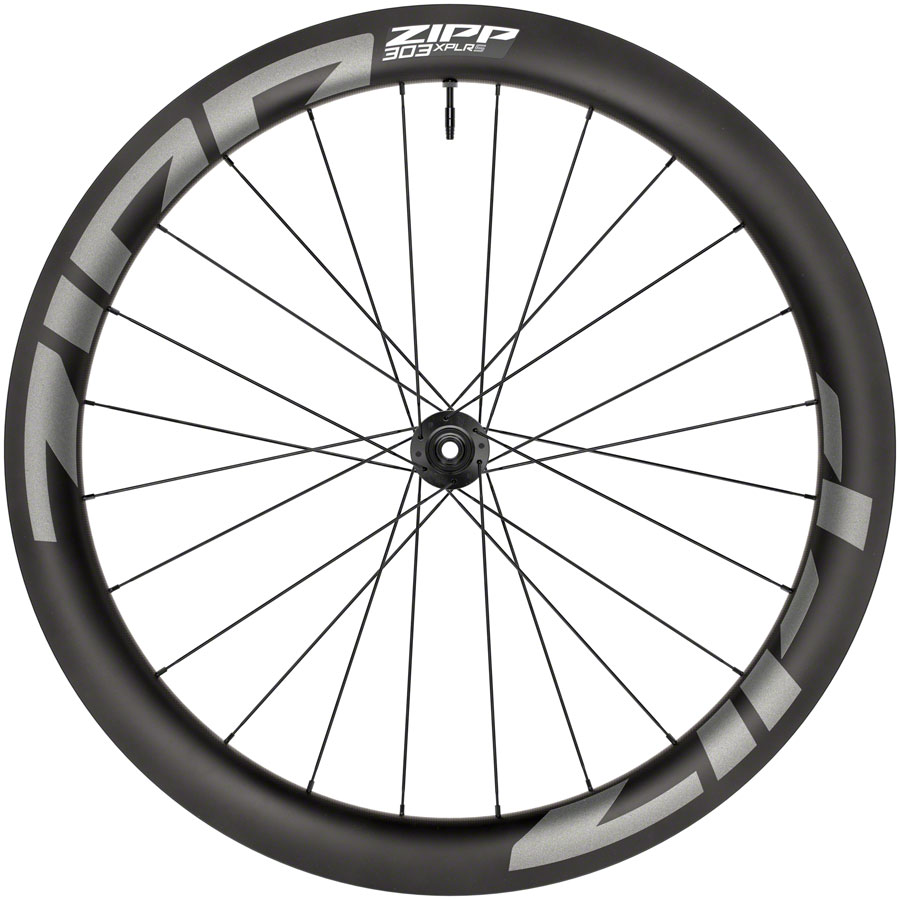 Zipp 303 XPLR S Front Wheel - 700, 12 x 100mm, Center-Lock, Carbon, Black, 24H, A1