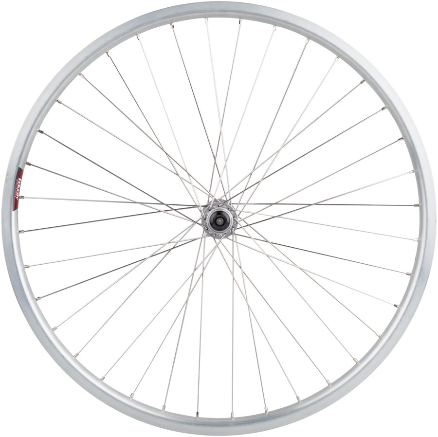 Quality Wheels Value HD Series Front Wheel - 26", QR x 100mm, Rim Brake, Silver, Clincher, 36H