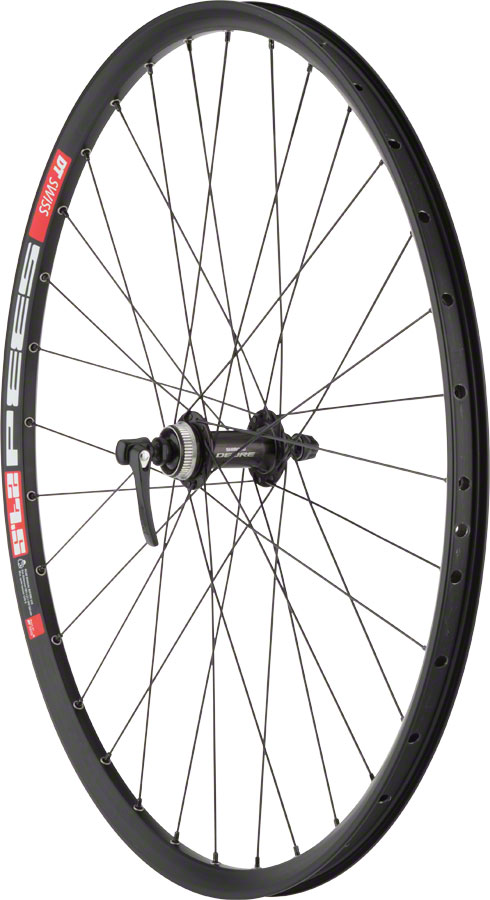 Quality Wheels Deore M610/DT 533d Front Wheel - 29", QR x 100mm, Center-Lock, Black, 32H