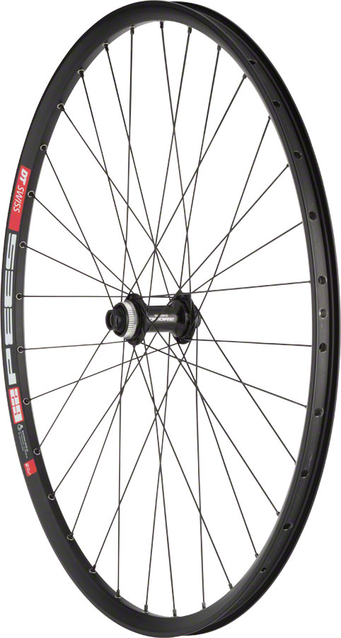 Quality Wheels Deore M610/DT 533d Front Wheel - 29", 15 x 100mm, Center-Lock, Black, 32H