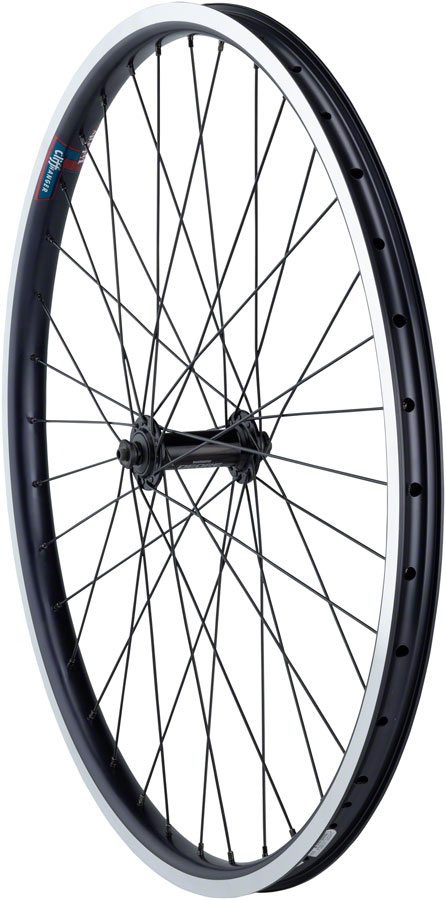Quality Wheels Value HD Series Front Wheel - 26", QR x 100mm, Rim Brake, Black, 36H