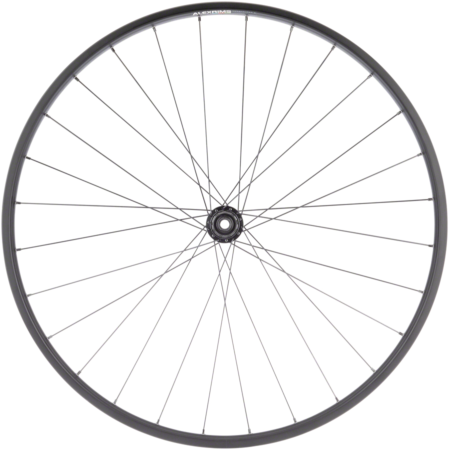 Quality Wheels Value Double Wall Series Disc Rear Wheel - 700, 12 x 142mm, Center-Lock, HG 11 Road, Black, 28H