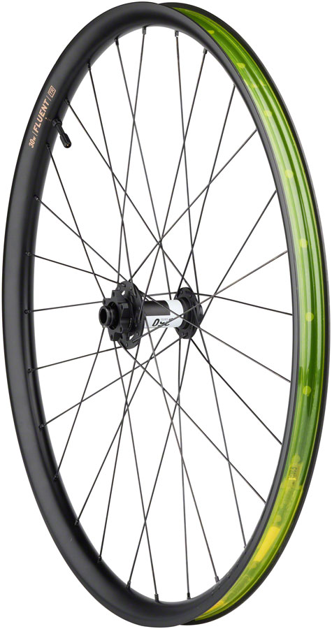 Teravail Fluent Mountain Front Wheel - 29", 15 x 110mm Boost, 6-Bolt, Carbon, DT350, 28H