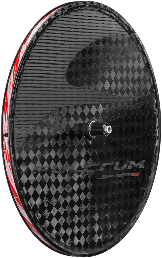 Fulcrum Speed 360 DB Rear Wheel - 700c, 12 x 142mm, Center-Lock Disc, HG 11 Road, Black, Aero Disc