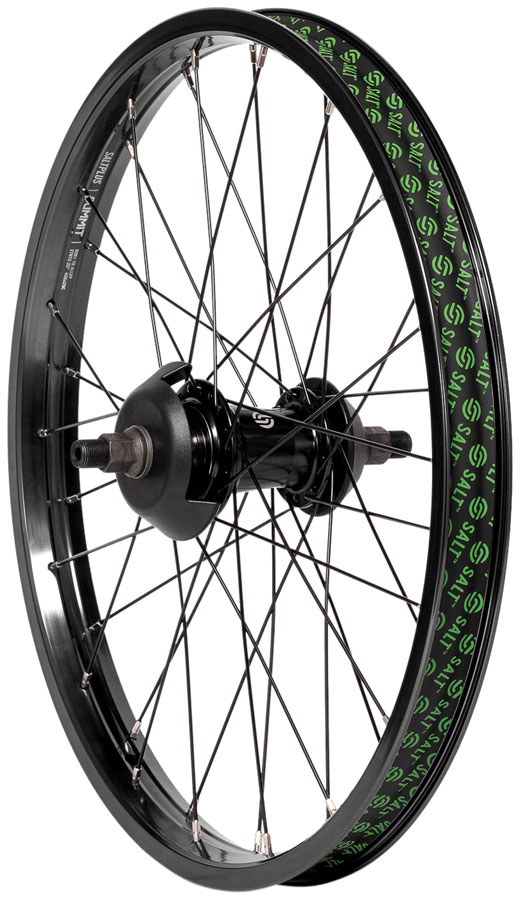 Salt Everest Rear Wheel - 20", Black, Freecoaster, LHD 