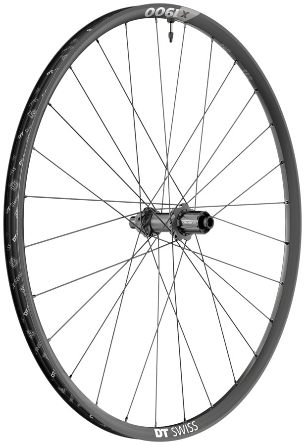 DT Swiss X 1900 Spline 25 Rear Wheel - 29", 12 x 142mm, Center-Lock, HG 11 MTN, Black 