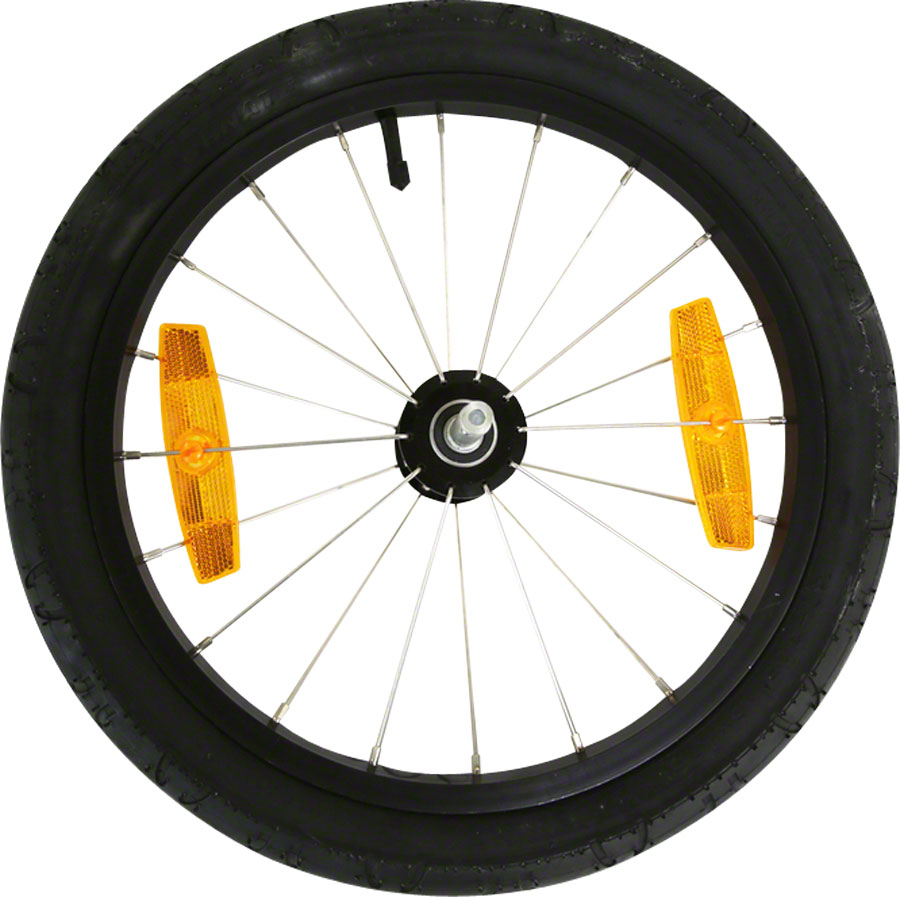 Burley Replacement Wheel: 16", Alloy, Push Button Axle
