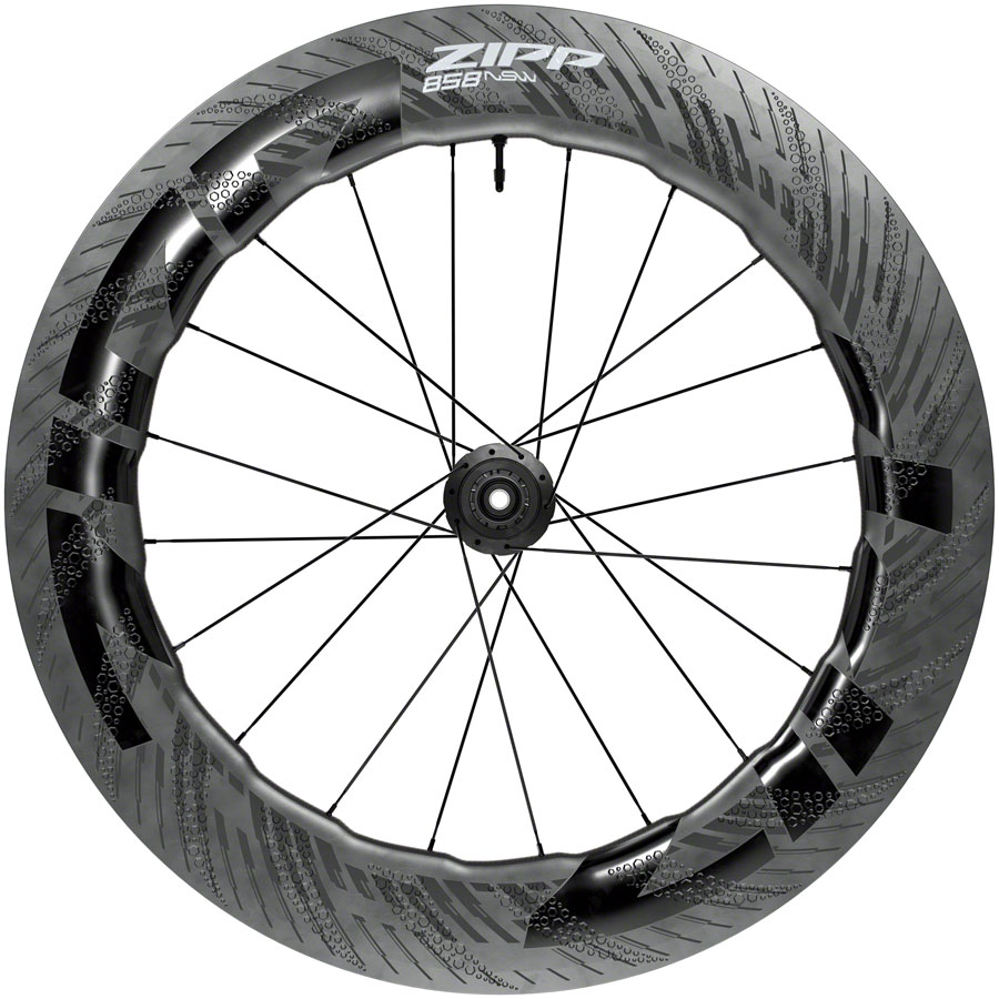 Zipp 858 NSW Rear Wheel - 700, 12 x 142mm, Center-Lock, XDR, Tubeless, Carbon, D1