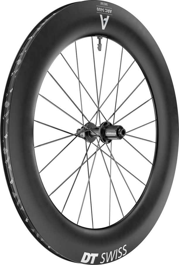 DT Swiss ARC 1400 DiCut 85 Rear Wheel - 700, 12 x 142mm, Center-Lock, HG11 Road/XDR, Ratchet EXP 36, Black