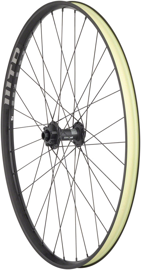 Quality Wheels DT 370 / WTB KOM i30 Front Wheel - 29", 15 x 110mm, 6-Bolt, Black